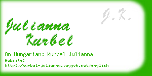 julianna kurbel business card